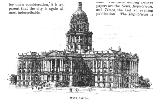 The City of Denver, 1888: an early history of "The Queen City of the Plains". vist0006p